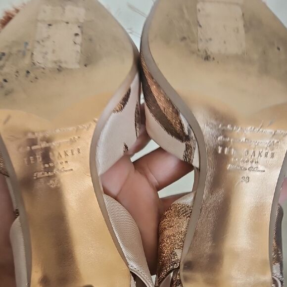 Ted Baker Tan and Brown Heels with Elegant Design - Picture 11 of 16